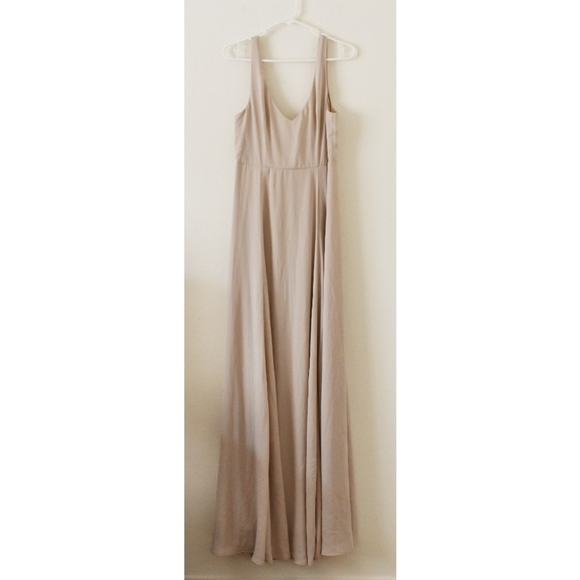 Show Me Your MuMu Jen Chiffon A-Line maxi Gown - Picture 3 of 8